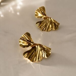 Brinco Paris banho ouro